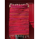 Tapis Chindi rouge rose - Bibop et Lula