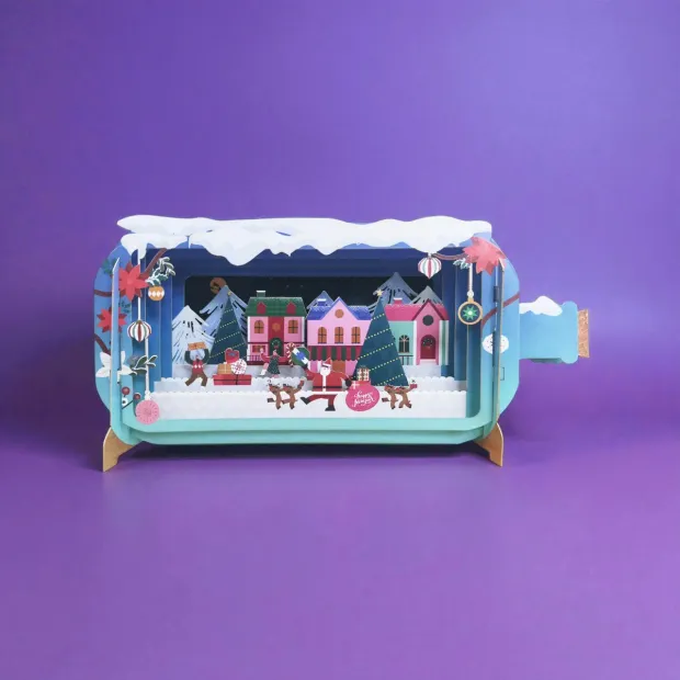 3D Pop Up Carte Joie de Noël