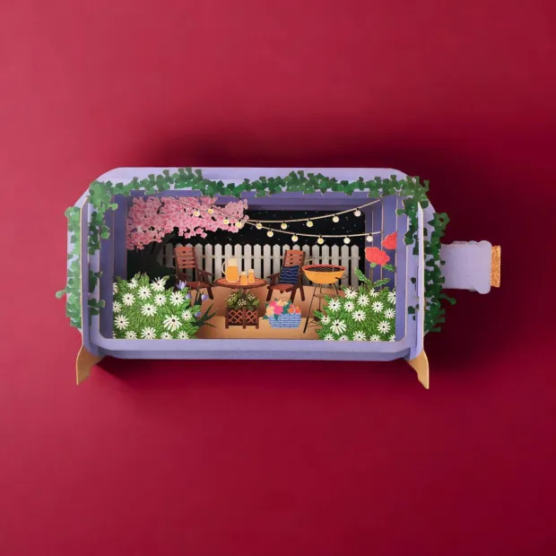 3D Pop Up Carte Lemonade