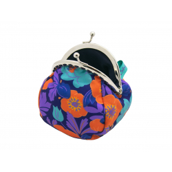 Petit porte-monnaie bourse rétro Tangerine - Bibop et Lula