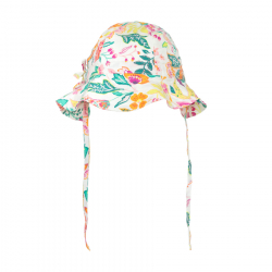 Chapeau de soleil bébé réglable Shanti - Bibop et Lula
