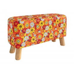 Banc tissu imprimé Blossom - Bibop et Lula