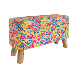 Banc tissu imprimé Jaipur - Bibop et Lula