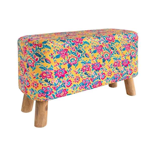 Banc tissu imprimé Jaipur