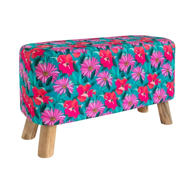 Banc tissu imprimé Havana