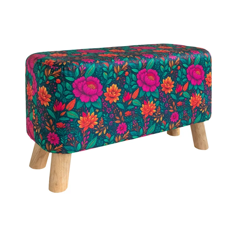 Banc tissu imprimé Carmen