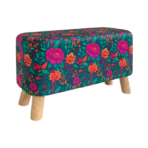 Banc tissu imprimé Carmen