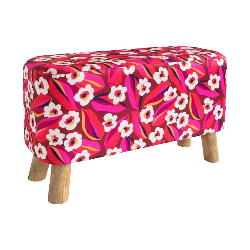 Banc tissu imprimé Ipanema