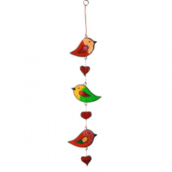 Suncatcher 3 Oiseaux - Bibop et Lula