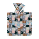 Poncho de bain à capuche Kumako - Bibop et Lula