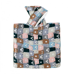 Poncho de bain à capuche Kumako - Bibop et Lula