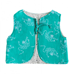 Gilet réversible bébé Wild - Bibop et Lula