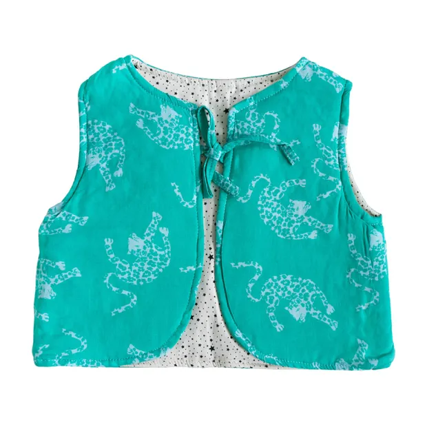 Gilet réversible bébé Wild