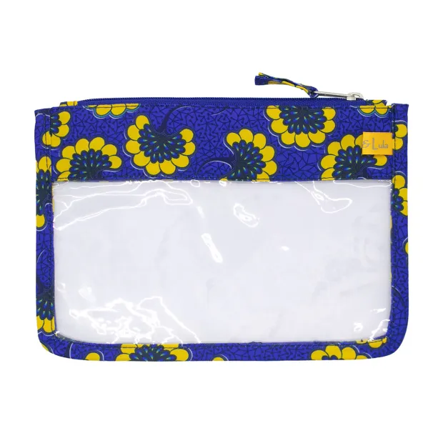 Petite trousse de toilette transparente Wax