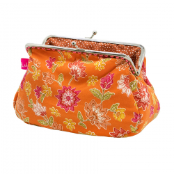 Pochette rétro Kerala Orange - Bibop et Lula