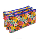 Trousse école trois compartiments Pepita - Bibop et Lula