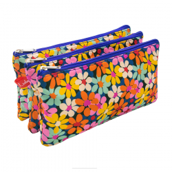 Trousse école trois compartiments Pepita - Bibop et Lula