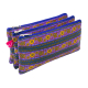 Trousse école trois compartiments Mila - Bibop et Lula