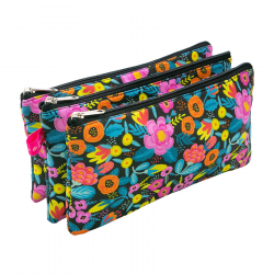 Trousse école trois compartiments Mambo - Bibop et Lula