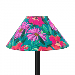 Grand abat-jour empire floral Havana - Bibop et Lula