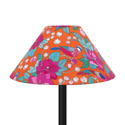 Grand abat-jour empire floral Kerala - Bibop et Lula