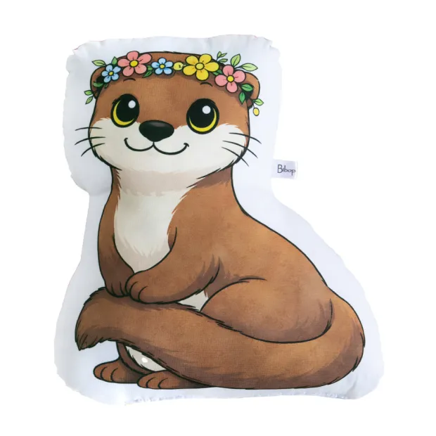 Coussin Loutre