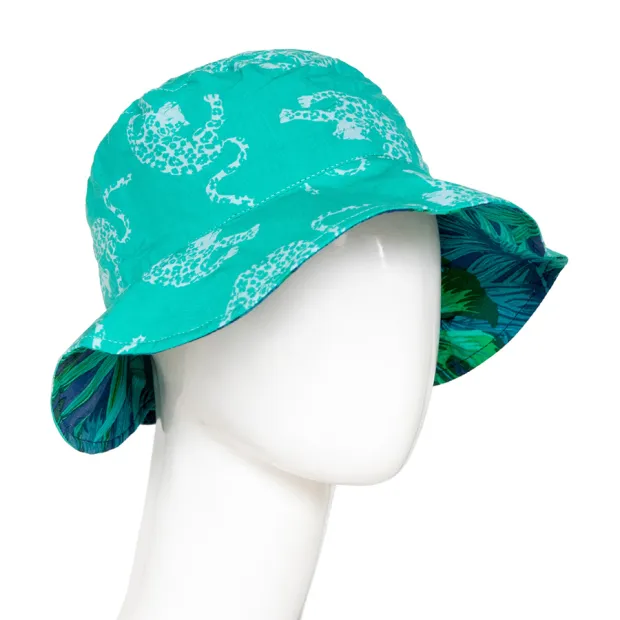 Chapeau coton réversible enfant Wild