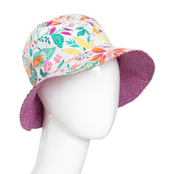 Chapeau coton réversible enfant Shanti - Bibop et Lula