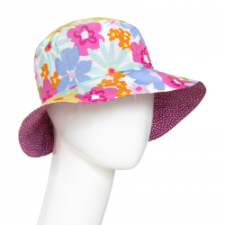Chapeau coton réversible enfant Alma - Bibop et Lula