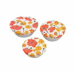 Trio de charlottes alimentaires Pavots - Bibop et Lula