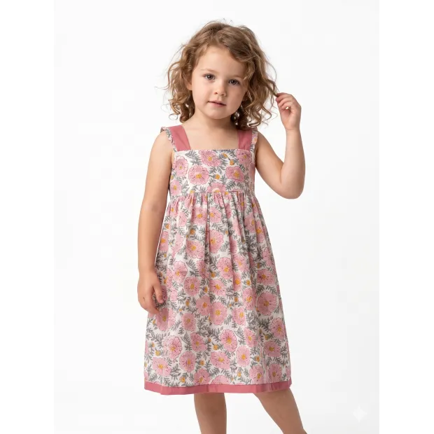 Robe enfant nouée dos Bindi