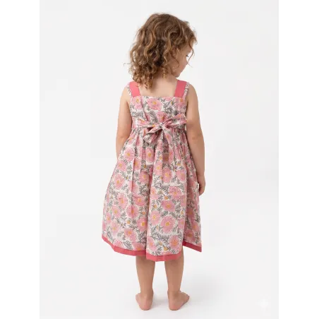Robe enfant nouée dos Bindi