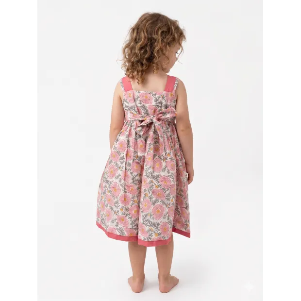 Robe enfant nouée dos Bindi