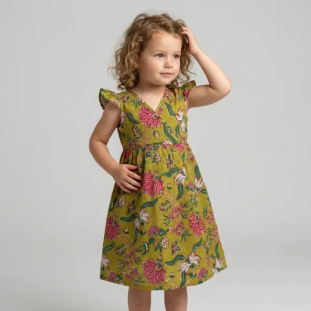 Robe enfant portefeuille Lakshmi