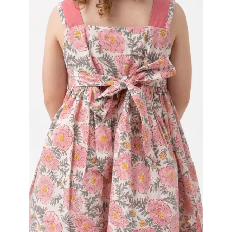Robe enfant nouée dos Bindi