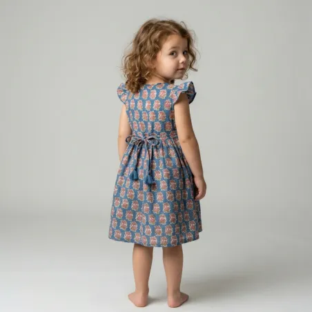 Robe enfant portefeuille Meena
