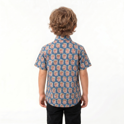 Chemise enfant manches courtes Meena - Bibop et Lula