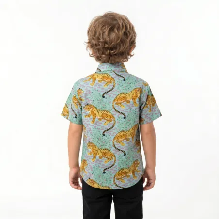 Chemise enfant manches courtes Kesari