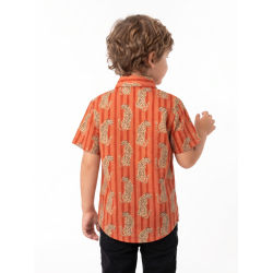 Chemise enfant manches courtes Agni - Bibop et Lula