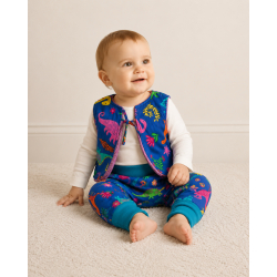 Pantalon sarouel bébé Dinos - Bibop et Lula