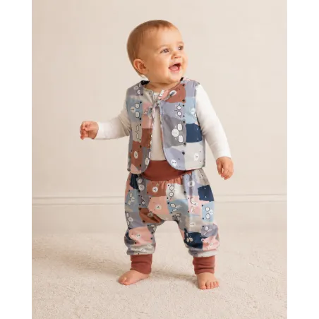 Gilet réversible bébé Kumako