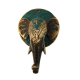 Patère, porte-manteau mural, bronze,Petit Eléphant - Bibop et Lula