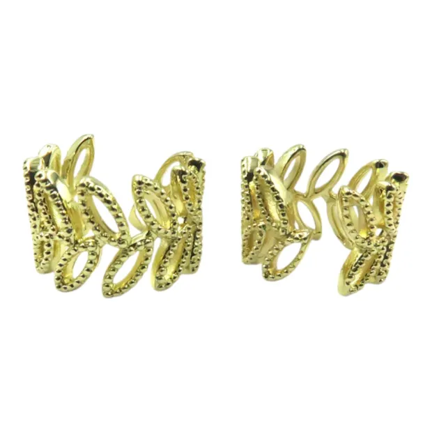 Bague d'oreille sans perçage "Feuillage"
