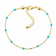 Bracelet Perles turquoises - Bibop et Lula