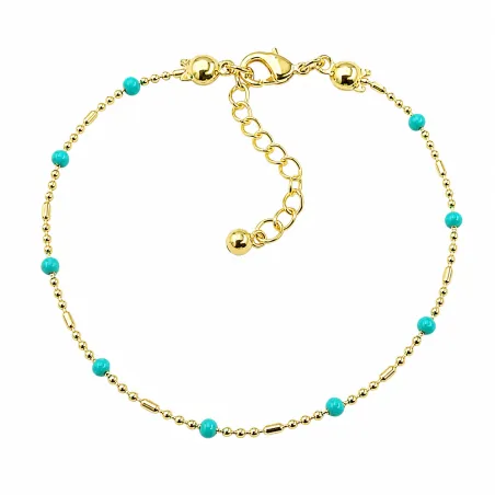 Bracelet Perles turquoises