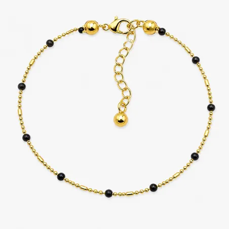 Bracelet Perles noires