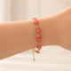 Bracelet Fleurs roses - Bibop et Lula