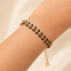 Bracelet Feuillage noir - Bibop et Lula