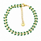 Bracelet Feuillage vert - Bibop et Lula