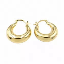 Boucles d'oreilles dormeuses " Créole bombée étirée" - Bibop et Lula